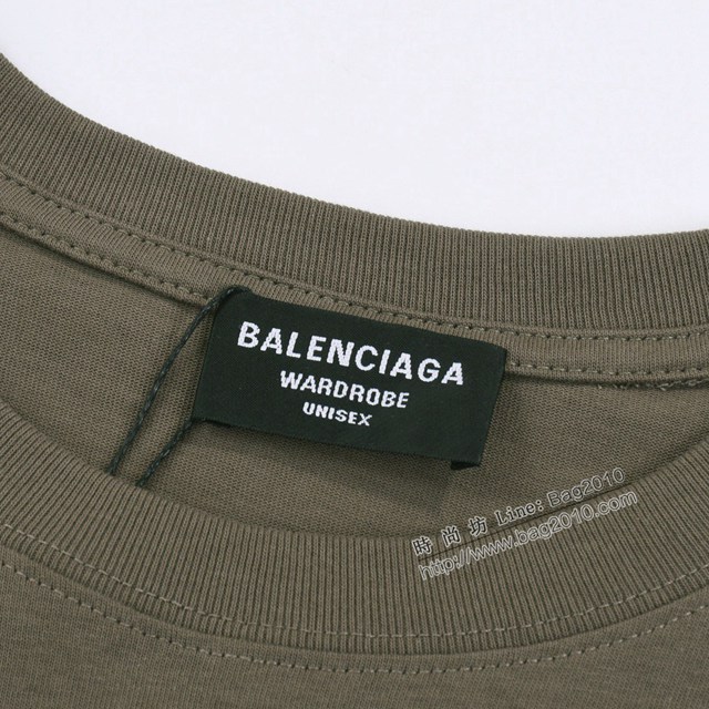 Balenciaga專櫃巴黎世家2023SS新款印花T恤 男女同款 tzy2736